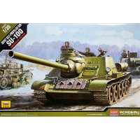 아카데미과학 프라모델 1/35 소비에트연방 SU-100 자주포 13544