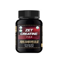 제트크레아틴프로 1000mg 180정 모노 100% 운동전 에너지 보충제 헬스 부스터