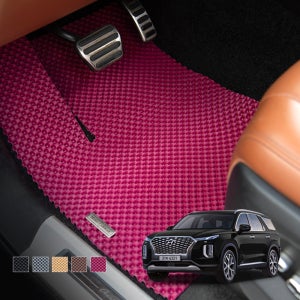 팰리세이드 익스클루시브 프레스티지 캘리그라피 VIP 3D 벌집 엠보싱 바닥 트렁크 카매트