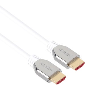 NETmate 메탈 화이트 케이블 1M 8K 60Hz HDMI 2.1