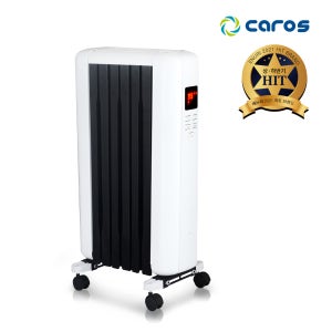 캐로스 가정용 작은방 사무실 화장실 원룸 라디에이터 6핀 타이머형 CHR-R06T