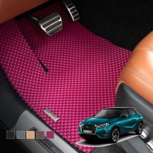 시트로엥 2021 DS 3 E-텐스 EV 포함 벌집 엠보싱 차바닥 트렁크 카매트