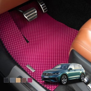 폭스바겐 티구안 올스페이스 7인승 벌집 엠보싱 고무 차발 트렁크 카매트