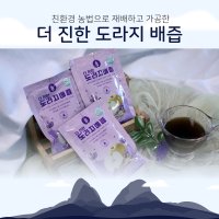 더 진한 도라지배즙 90ml 30포 국내산 친환경 무농약 원재료 100% 능길 진안고원