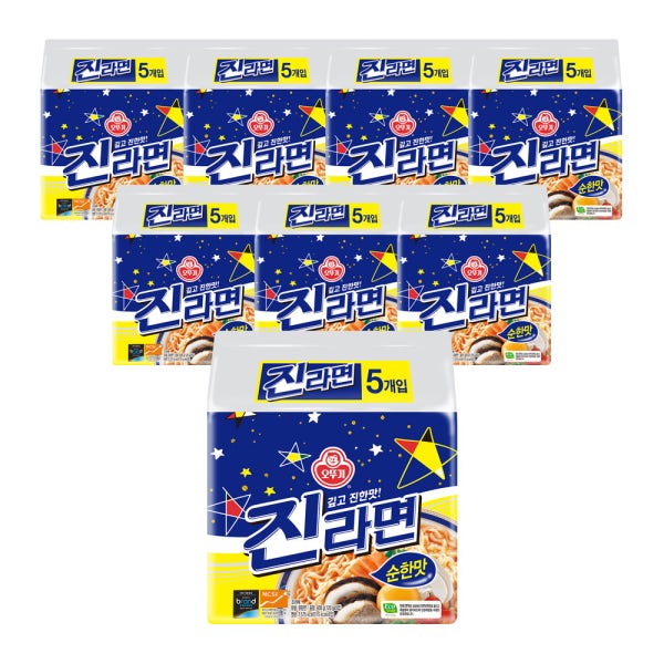 [슈퍼적립] 오뚜기 진라면 순한맛