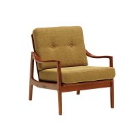 [가리모쿠60] 프레임체어 FRAME CHAIR 1P MUSTARD YELLOW / walnut