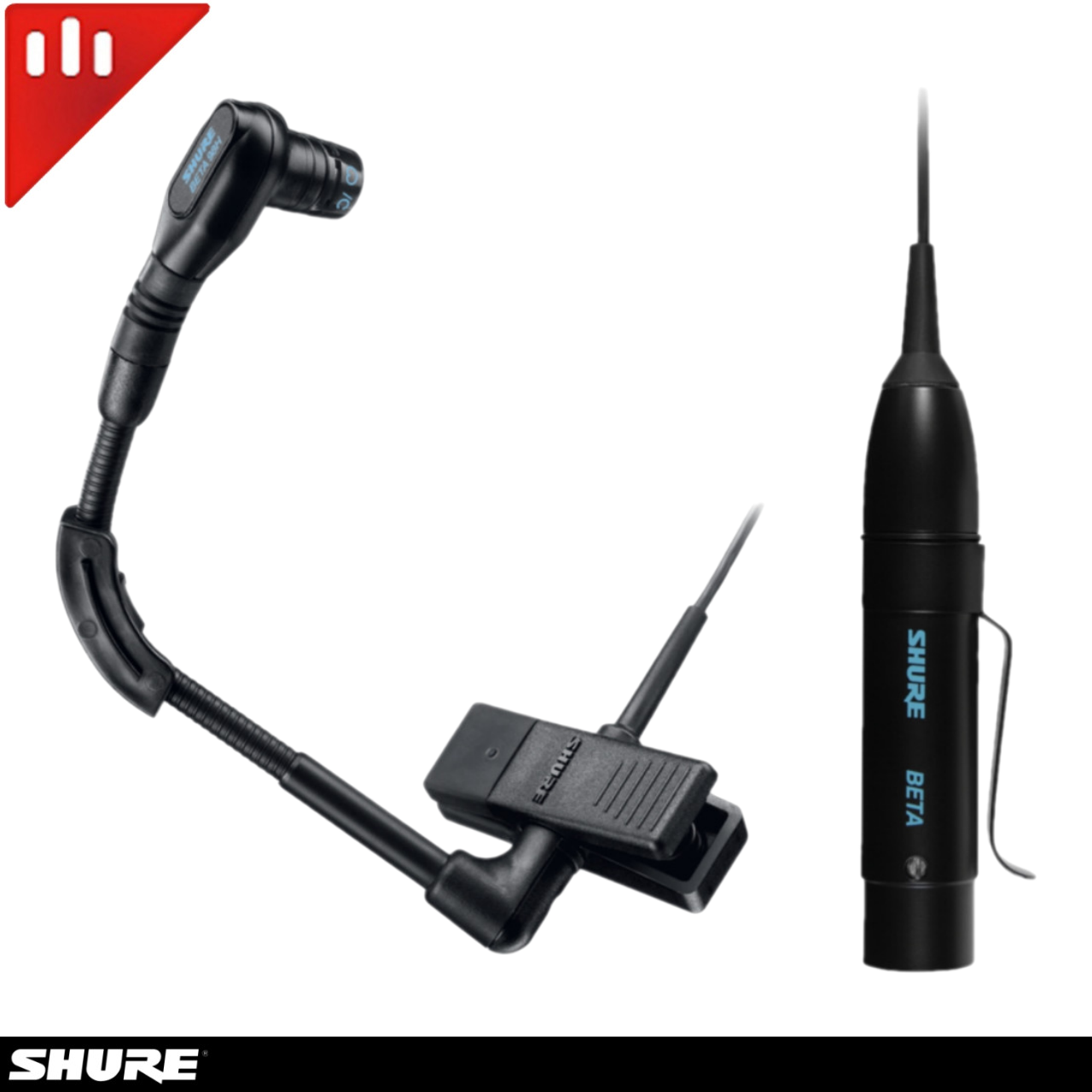 Shure 엘프 919 색소폰 마이크 슈어 BETA98 H/C 반주기 연결 콘덴서