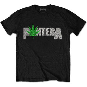 공식 PANTERA 판테라 Weed N Steel 반팔 티셔츠