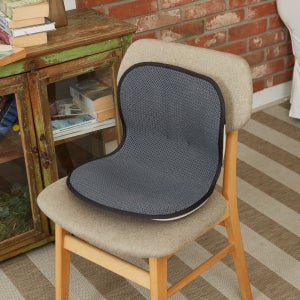 리얼매쉬 커블체어용 찰떡방석 커버 쿠션 3D에어매쉬 통풍 와이더 키즈 컴피 허리 방석