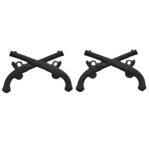 미군 금속 배지 Military Police Crossed Pistols Insignia