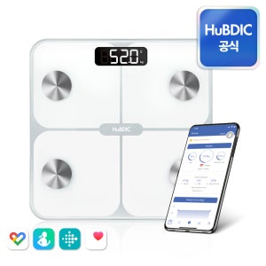 휴비딕 디지털 스마트 인바디 체지방 체중계 측정 블루투스 연동 HBF-2200BT