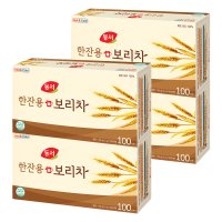 동서 한잔용 보리차 400T (100T 4개) 대용량