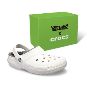 [크록스 본사] 남녀공용 클래식 라인드 클로그 203591-10M