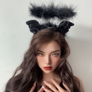 [피앤비유니티]할로윈 다크엔젤 머리띠