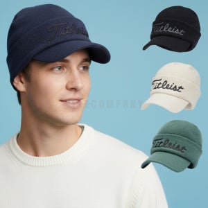 타이틀리스트 남성 골프 모자 이어워머 캡 투어 볼캡