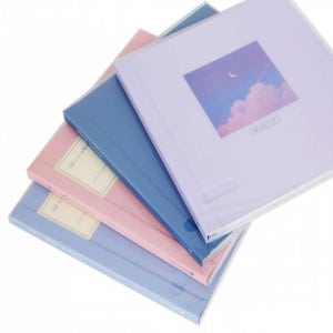 모닝글로리 슬림 접착식 앨범 포토북 사진첩 13매 국산