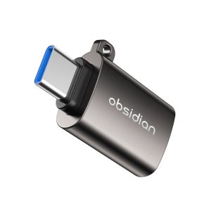 옵시디언 USB C to A 풀메탈 변환아답터 변환젠더 USB 3.0 5Gbps CT-ADMC2FA