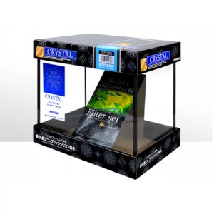 고토부키 블랙슬림 수조 F-25SB, 25cm 슬림어항, 베타어항 / 아쿠아메이드