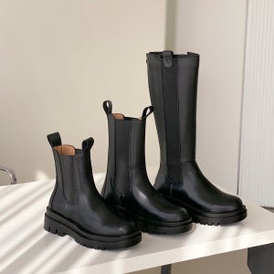 라온 고퀄리티 롱 미들 숏 첼시 부츠 5cm