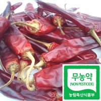 국산 친환경 무농약 건고추 1kg 잘 말린 고추 요리용 김장용 급식납품