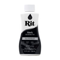 리트다이 다목적 염료 리퀴드 블랙 236ml 옷염색약 셀프 의류 섬유염색 Rit Dye