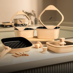 보오글 인덕션 냄비세트 인덕션용냄비 세라믹코팅 모든열원 사용가능 프라이팬 11종 세트