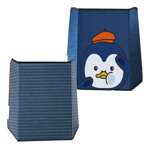 사무실 발난로 파티션 히팅패드 전기히터 접이식 발히터 딥블루