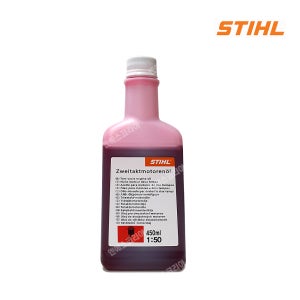 스틸 2행정 엔진오일 450ml 2스트로크 2싸이클 엔진톱 체인톱 예초기 식물성