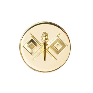 미군 금속 배지 Army Enlisted Signal Corps MOS Insignia