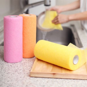 한장이면 충분한 까칠한 일회용 수세미 60매