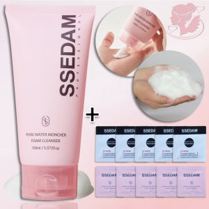 쎄담 퓨어 워터 유산균 몽쉘 폼 클렌징 150ml+샘플10장 약산성
