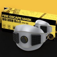 화재 대피용 마스크 EFM-100 가정용 반면형 방독방연화재 대비