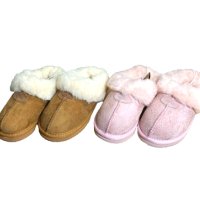 BEARPAW 베어파우 JULIE MULE KIDS 쥴리 뮬 키즈 양털 슬리퍼