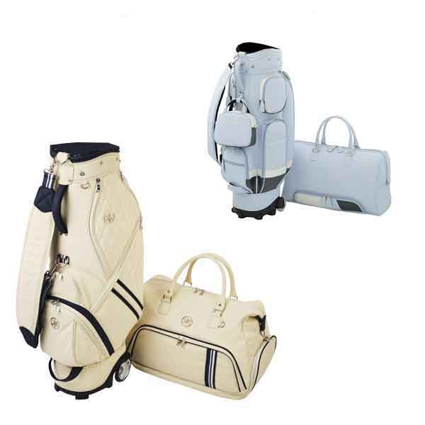 야마하 페미나 바퀴형 여성 23년 스카이엘로우 캐디백세트