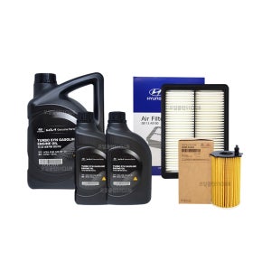 올뉴카니발 3.3가솔린 순정 엔진오일교환 오일세트 터보씬(6L)+필터3CAA0-A9100