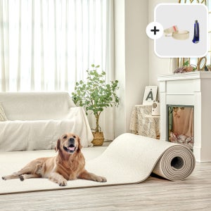 로하우스 미끄럼방지 애견매트 강아지 고양이 논슬립 펫 롤매트 9T 110x50cm