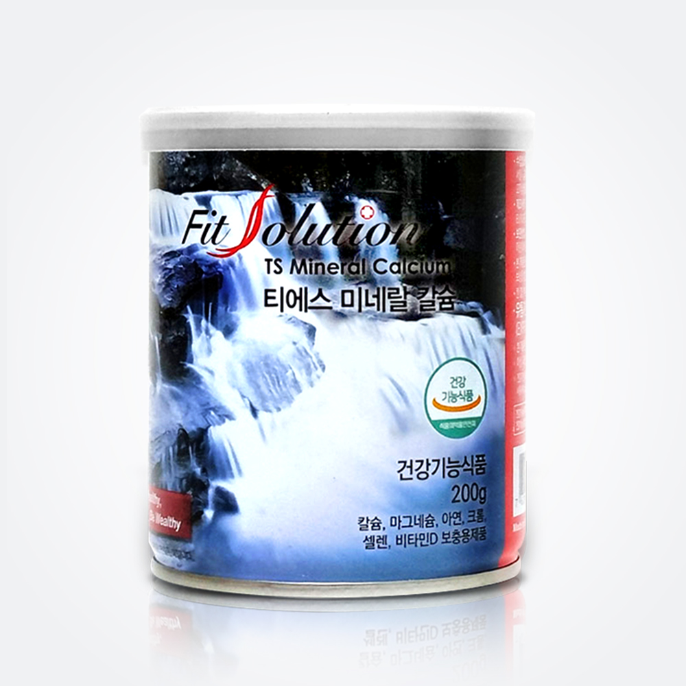 토탈<b>스위스</b> 코리아 티에스 미네랄 <b>칼슘</b> 200g
