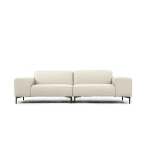 레옹 3.5인용 이태리 풀그레인 슈렁큰 전체 천연 통가죽 쇼파 소파연구소 소파전문매장