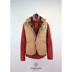 캄파넬라 스웨이드 다운 베스트