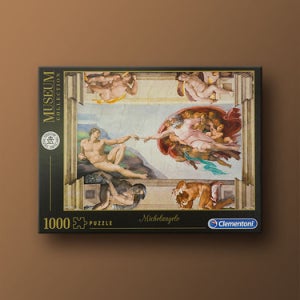 미켈란젤로 아담의 창조 1000피스 클레멘토니 명화 직소퍼즐