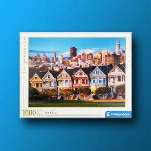 샌프란시스코 페인티드 레이디스 1000피스 클레멘토니 직소퍼즐