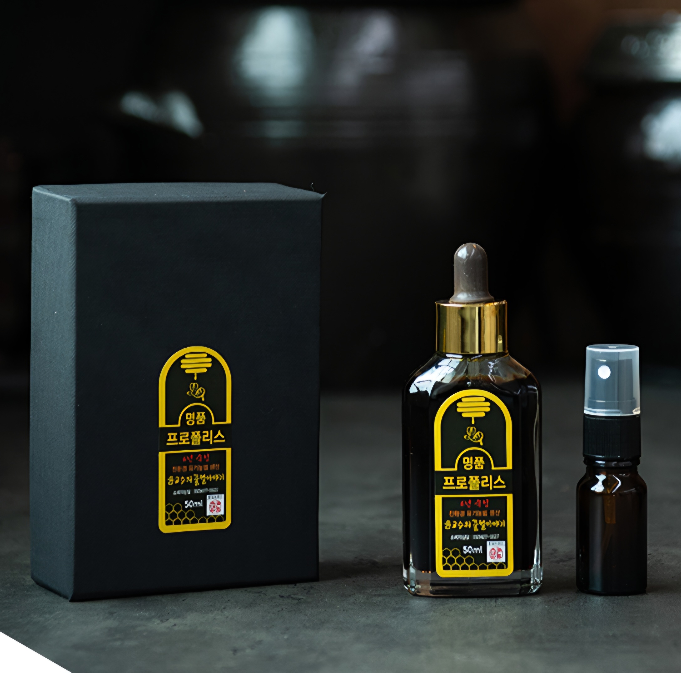 한국봉산물연구소 명품 <b>프로폴리스</b> 액상 고농축 원액 <b>스프레이</b> 50ml