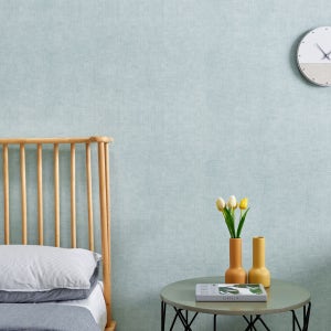 코지하우스 3D 접착식 단열벽지 셀프 도배 곰팡이 결로 방지 보온 체크 스카이 10M