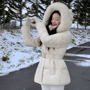 [자체제작] (MADE) 숏&롱 리얼 폭스퍼 덕다운 패딩 jp390