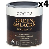 Green Blacks Cocoa 그린앤블랙 코코아 파우더 125g 4팩