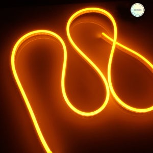 삼항 12V V3 실리콘 면발광 아이라인 스마일등 간판 LED바 옐로우 10cm단위