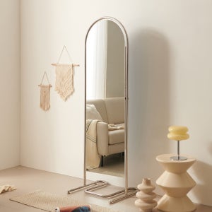 이동식 스틸 스텐드 이동형 아르꼬 아치형 전신거울