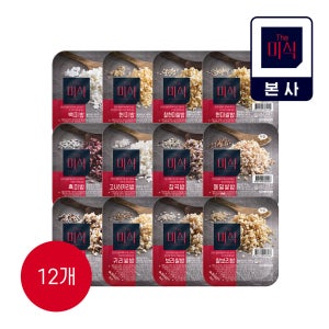 더미식 즉석밥 백미밥 210g 12개입 외 잡곡 9종(택1)