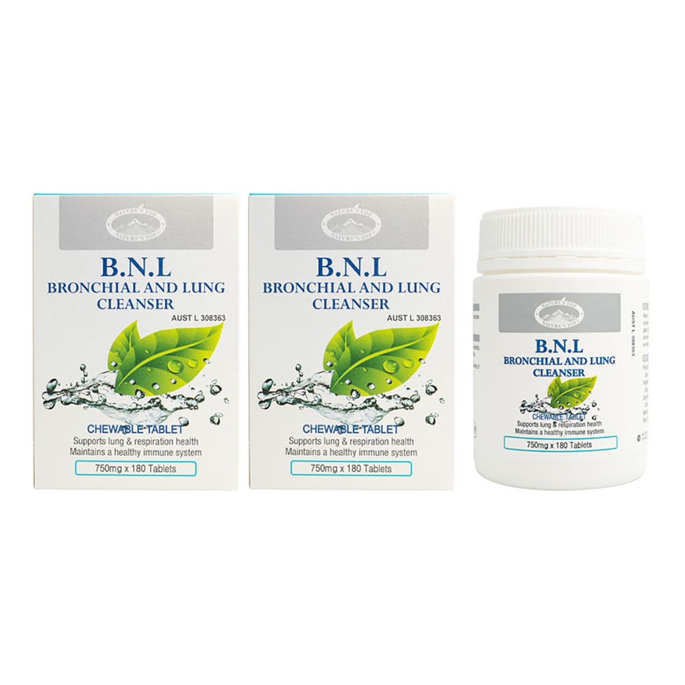 호주 네이쳐스탑 BNL 클렌져 캡슐 750mg 180정 2팩