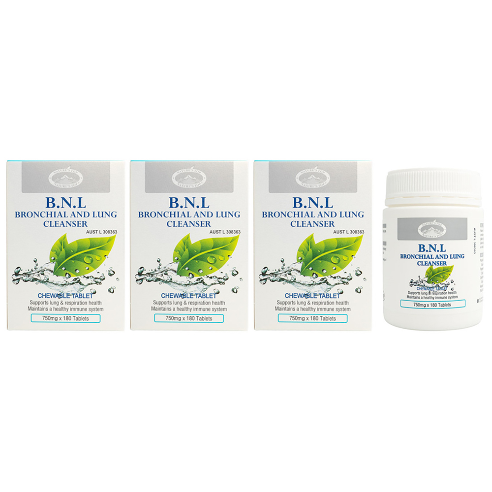 호주 네이쳐스탑 BNL 클렌져 캡슐 750mg 180정 3팩